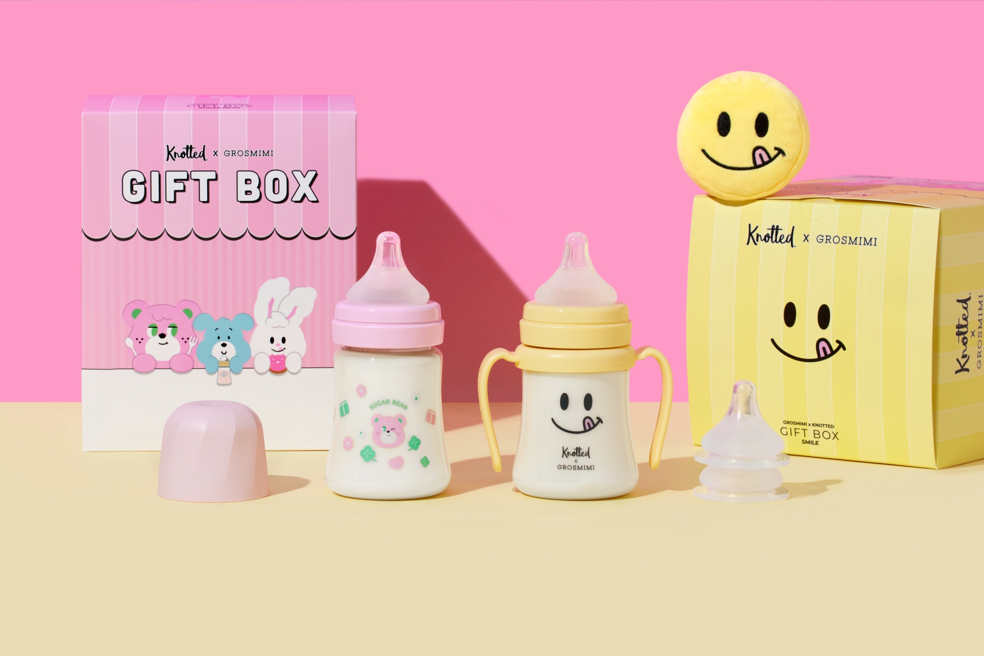 B&igrave;nh sữa Grosmimi cho b&eacute; sơ sinh 0-6 th&aacute;ng &ndash; Size 200ml với n&uacute;m ti stage 0 v&agrave; 1 ch&iacute;nh h&atilde;ng grosmimivietnam.vn