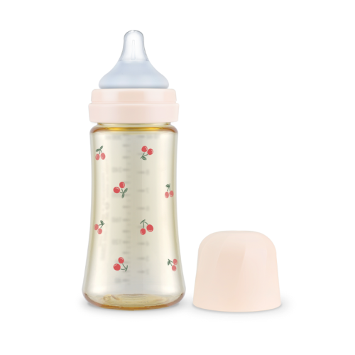 Bình sữa PPSU Cherry 300ml (kèm núm số 2)