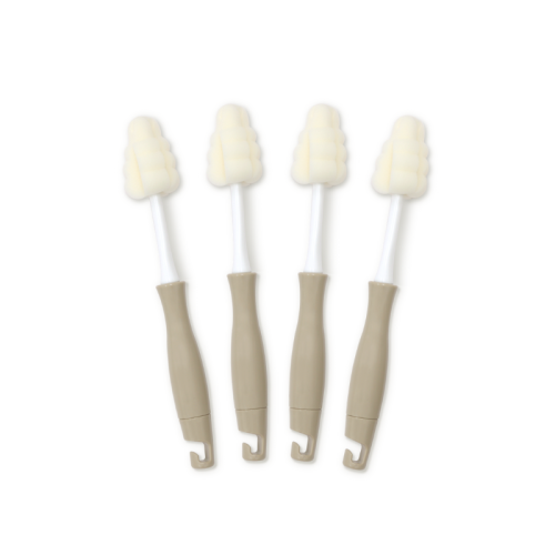 Cọ tạo bọt All In One cho bình sữa và núm (4 chiếc)